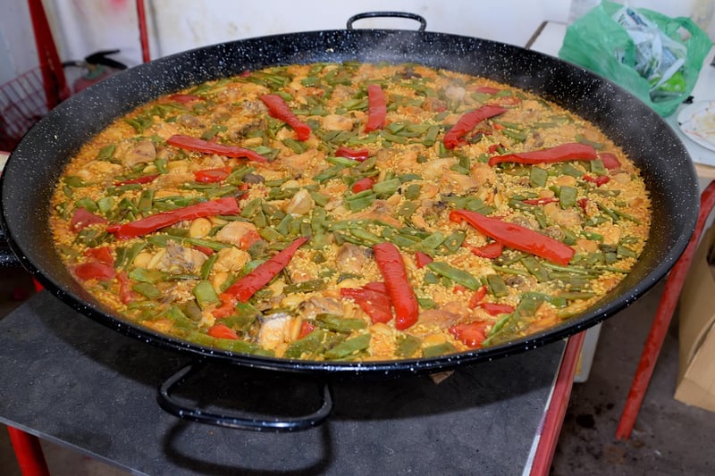 French-Moroccan Fusion Paella